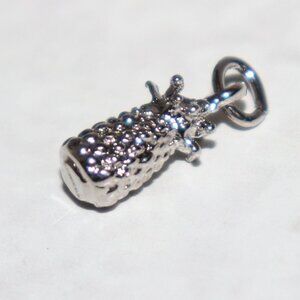 🍍 Pineapple Charm | Silver-Tone Tropical Jewelry 🍍